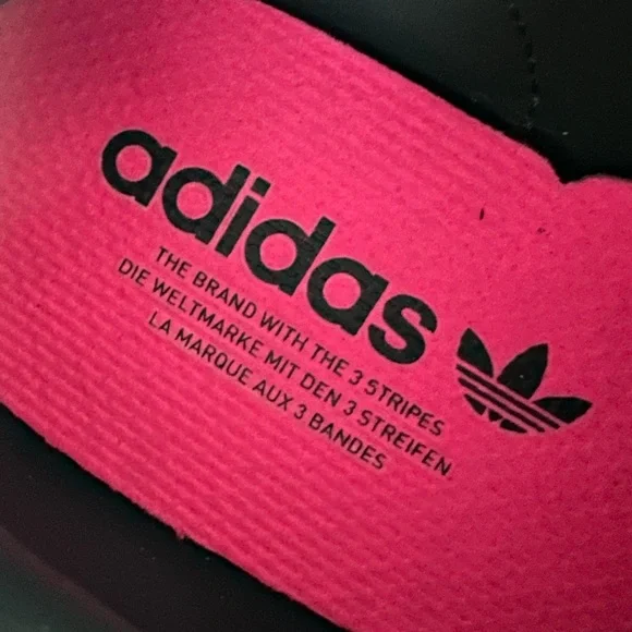 Adidas | Gazelle Indoor Green Suede with Pink heel tab Sz Women’s 9.5 NWT - Picture 5 of 7